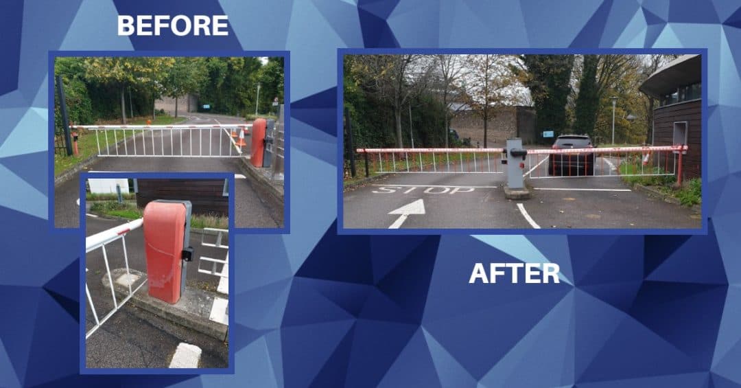 Barrier Install #safeandsecure