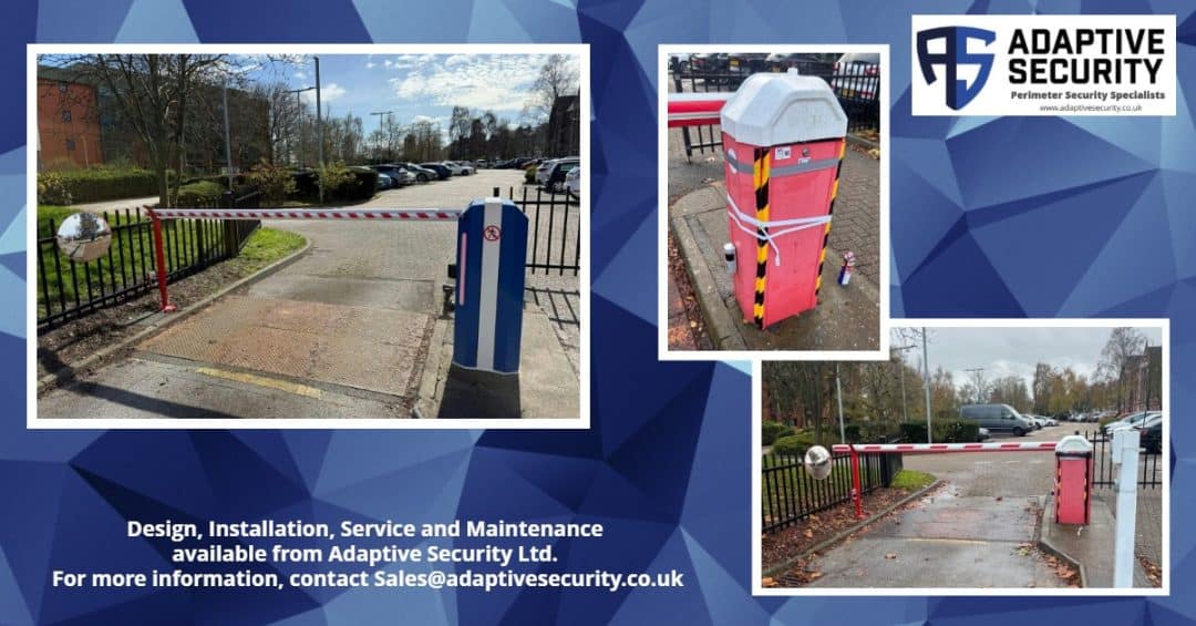 Before and after barrier installation